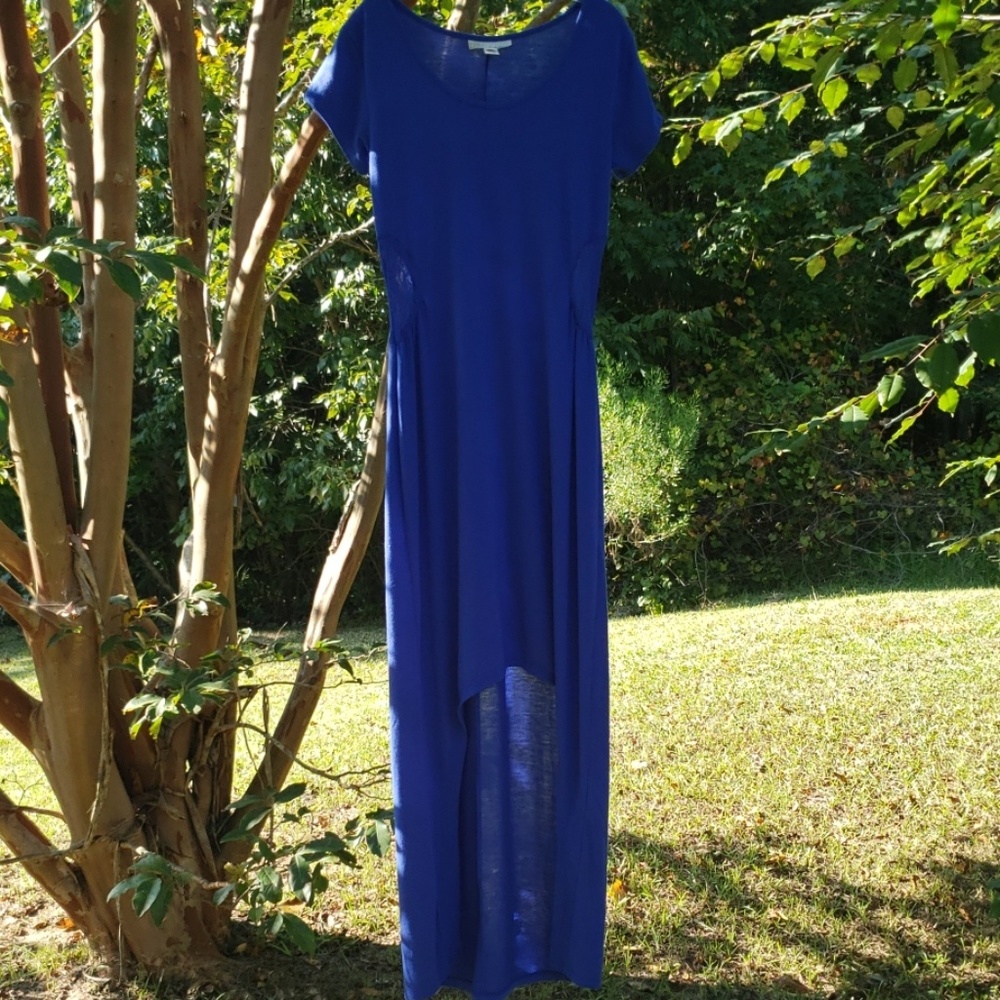 🛍 Derek Heart Blue hi low dress